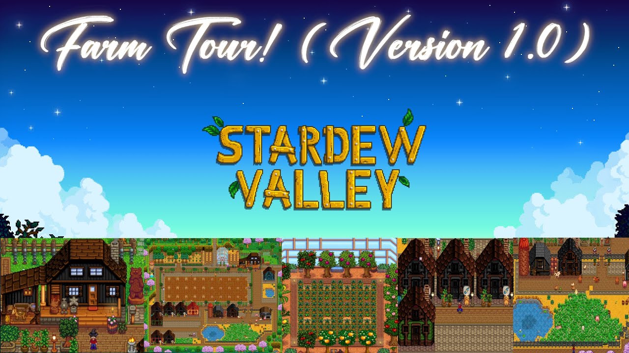 Stardew Valley: Экскурсия по ферме (Версия 1.0)