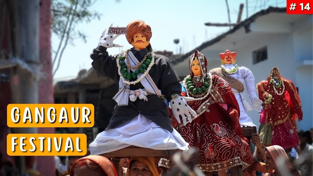 Gangaur Festival - गणगौर पूजन - अंजनियाकला गाँव | 2023 | Vlog 14 | Gangaur | Traveling Dhamaal