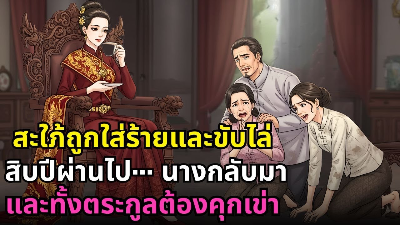 🔴 สะใภ้ถูกใส่ร้ายถูกไล่ออก—10 ปีต่อมากลับมา ทำตระกูลสามียอมศิโรราบ 🔥👑