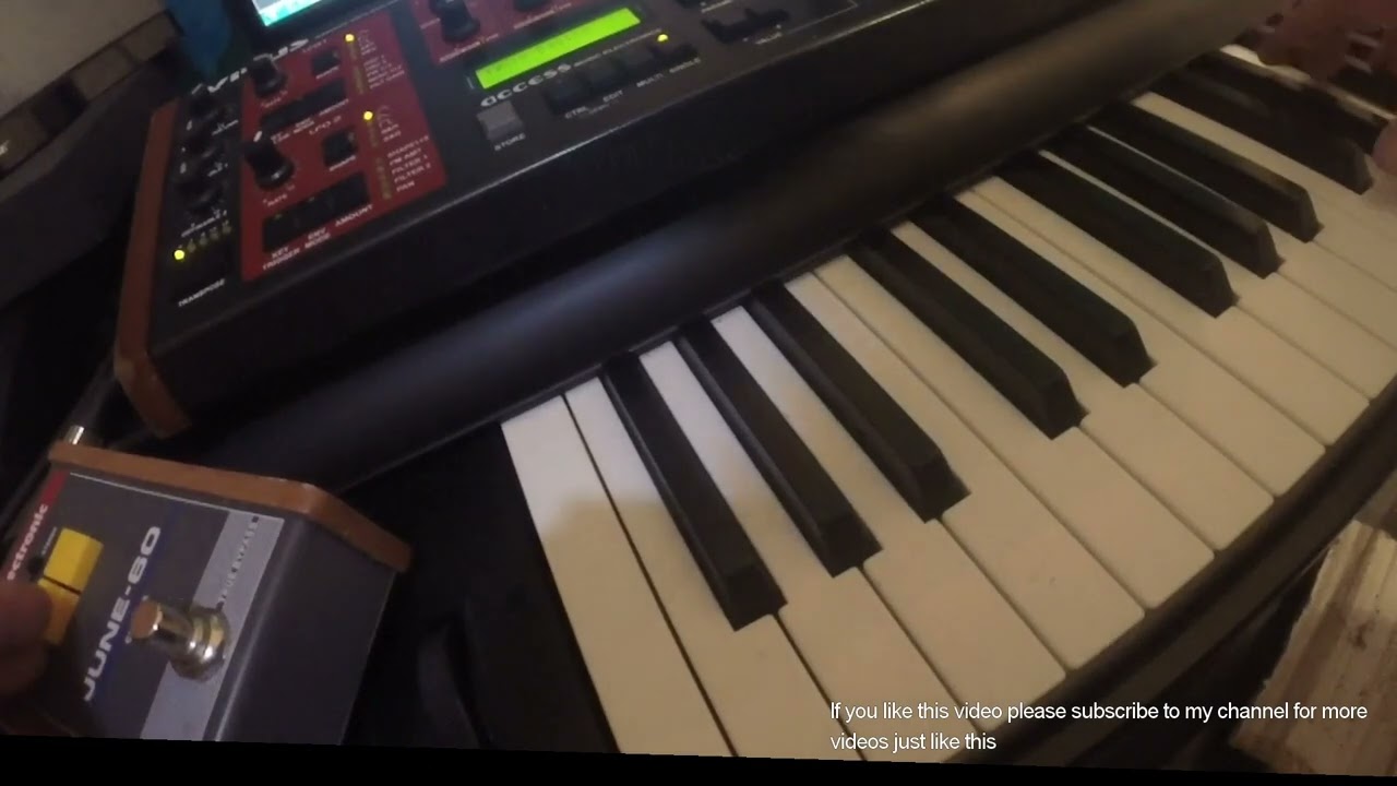 Roland Juno Sound on a Budget – Access Virus A + Modded TC June 60 V1 | No Talking | HQ Demo