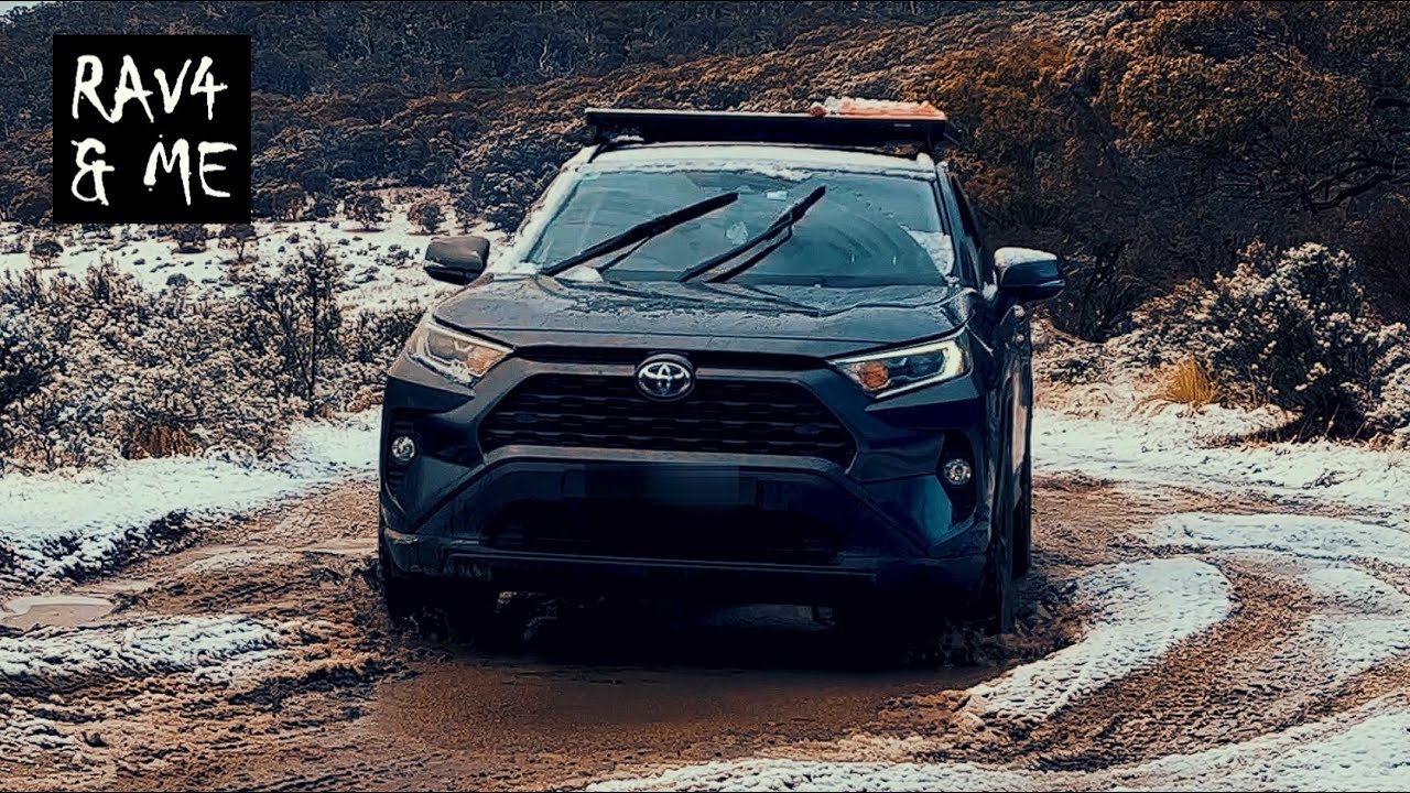 Serene Isolation: WINTER Off-Roading in My RAV4 Hybrid