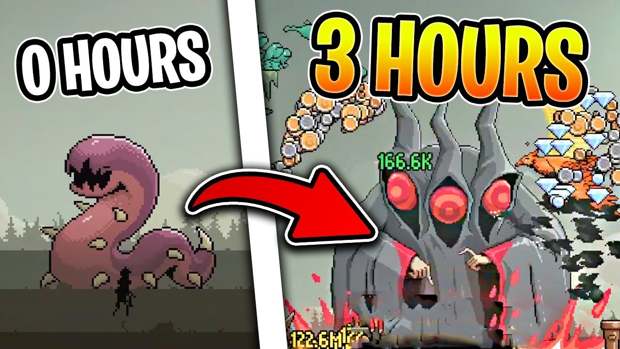 I made BILLIONS by fighting GIGANTIC BOSSES for 3 Hours!