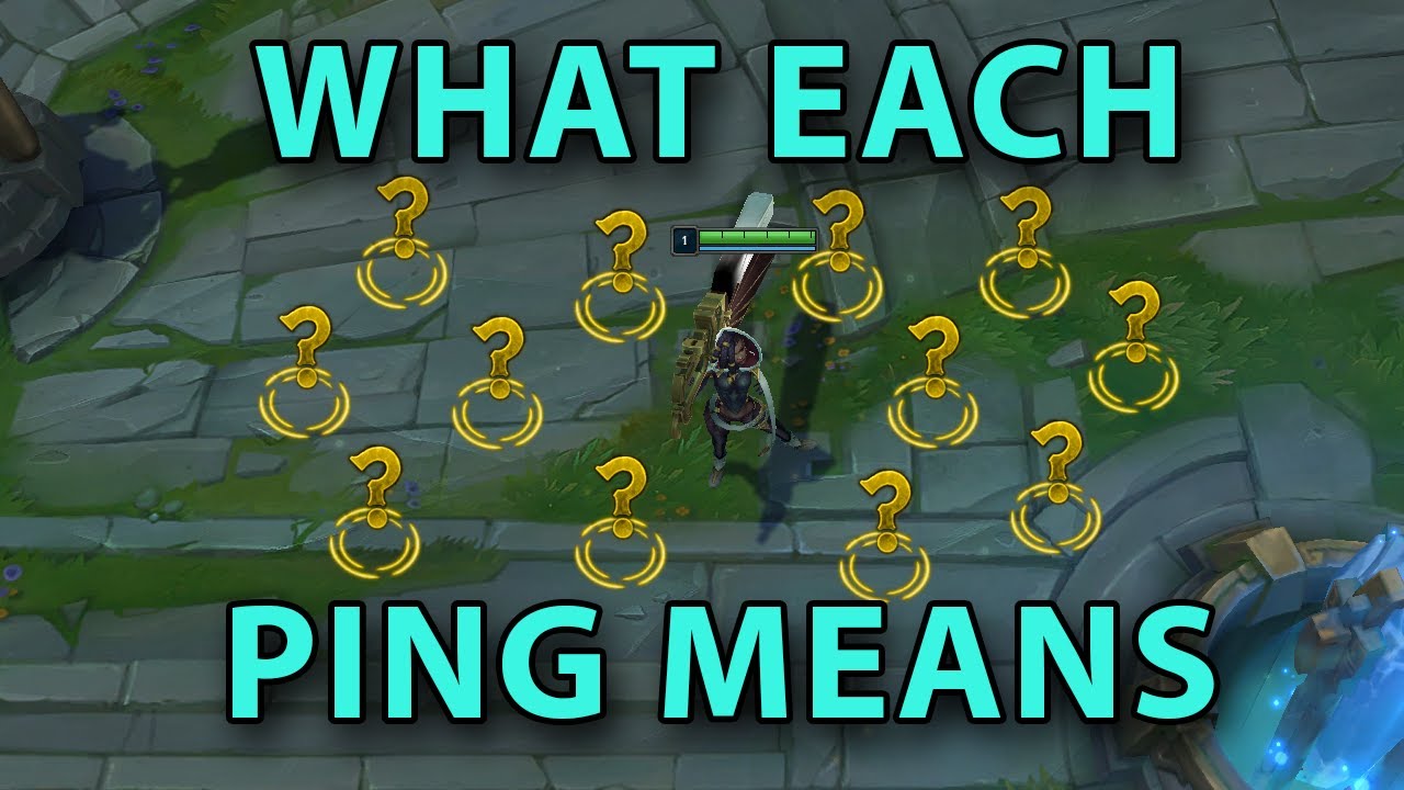 What Each Ping Means in League VS Reality - League of Legends