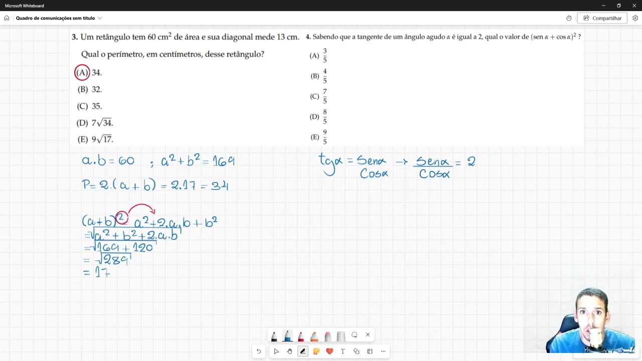 Testando se o ProfMat é difícil #01
