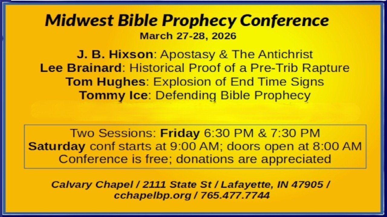 2026 Midwest Bible Prophecy Conference