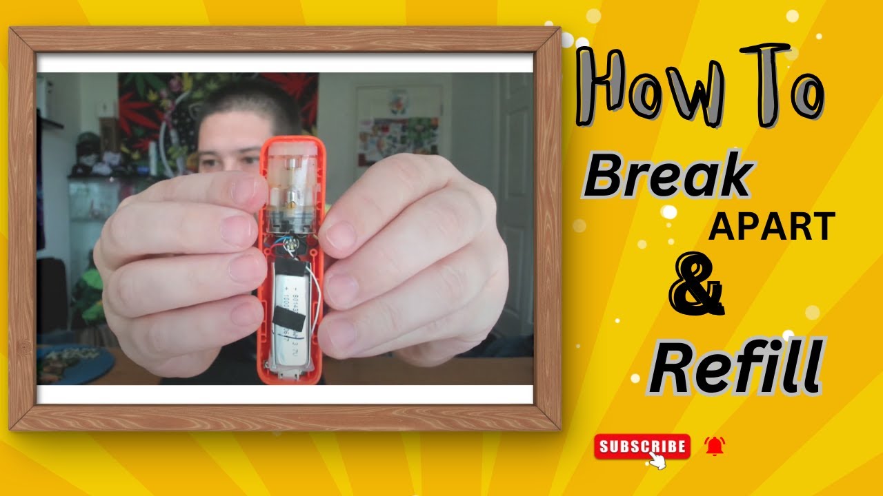 HOW TO: Break apart and REFILL a Sunburn Live Rosin Disposable!