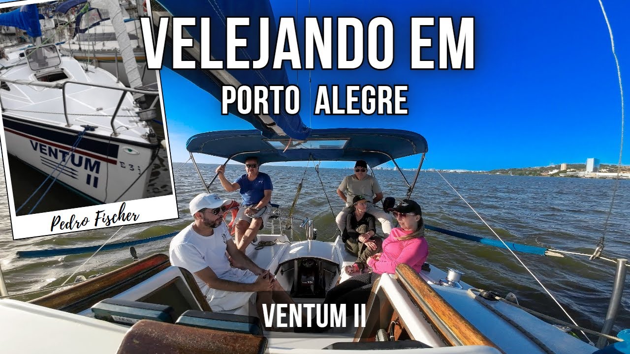 Passeio de Veleiro pelo Rio Guaíba | Porto Alegre / RS #velejar