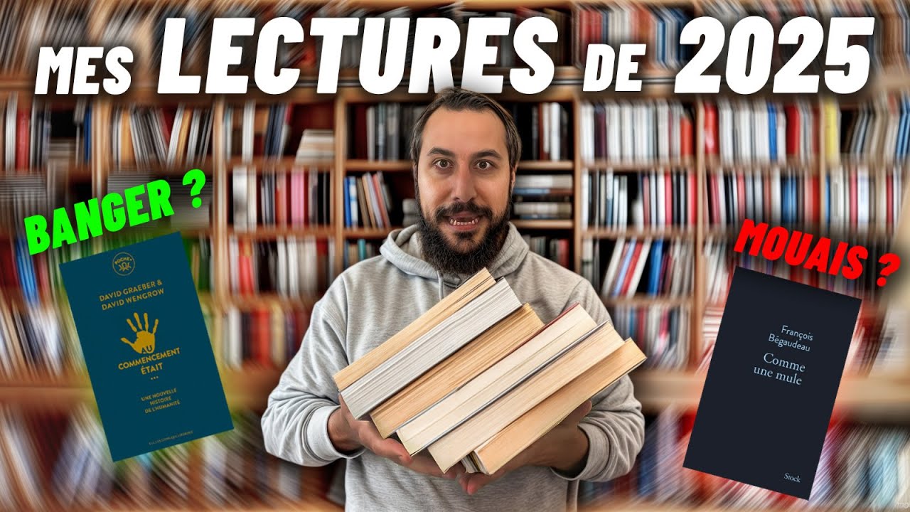 BILAN de lectures 2025 - Retour sur plus de 70 livres !