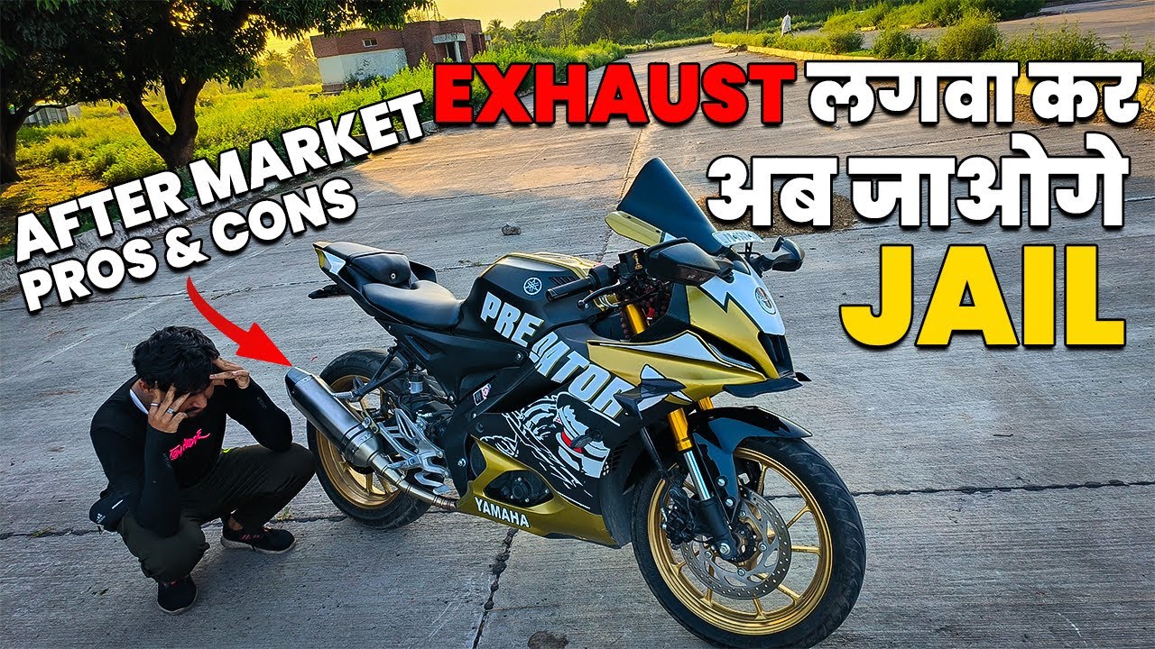 Advantage and Disadvantage of Full System Exhaust in Yamaha R15 V4 BS6.