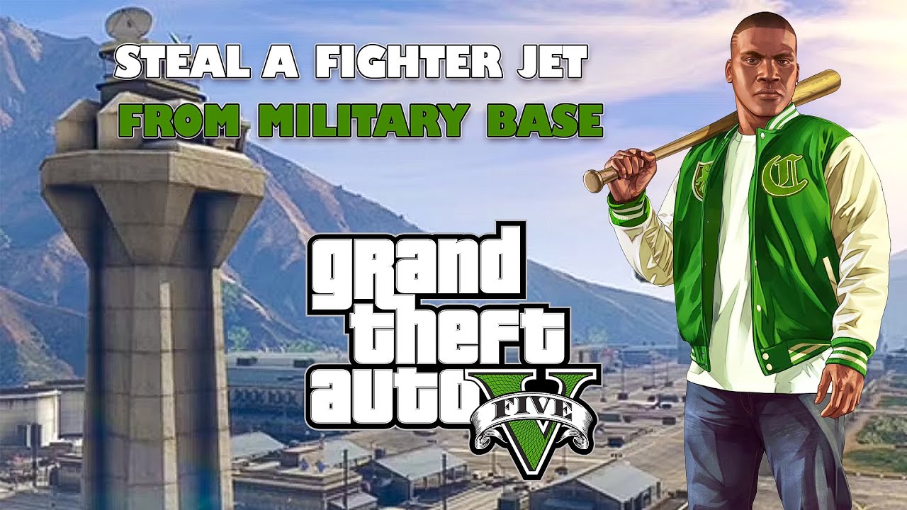 Gta 5 live | Steal Fighter jet on Military base