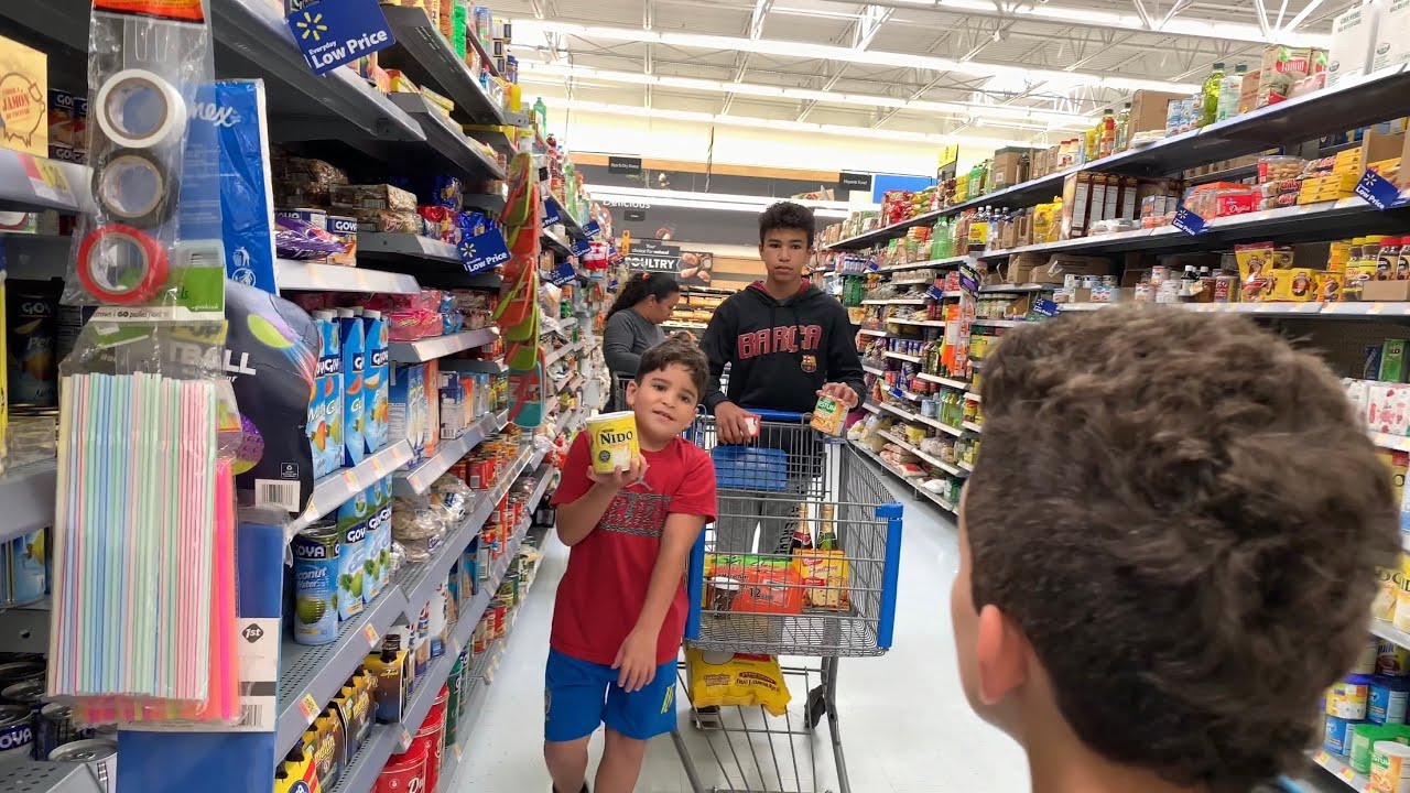COMPRAS DO MES NO WALMART DOS ESTADOS UNIDOS COM AS CRIANÇAS