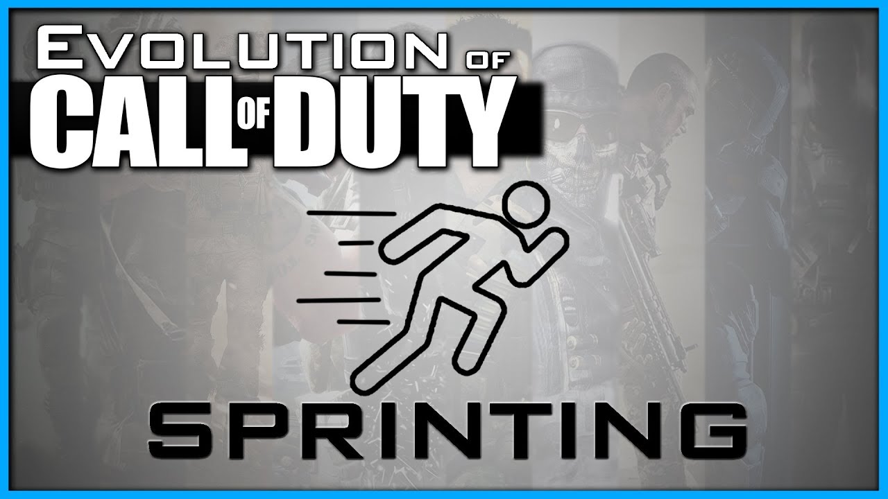 How has Sprinting Changed? | Evolution of Call of Duty! (CoD4 - WW2)