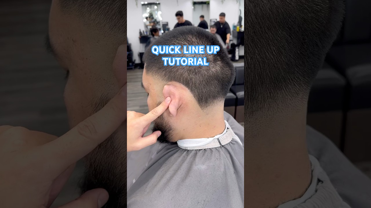 Quick & Easy Line Up Tutorial 💈