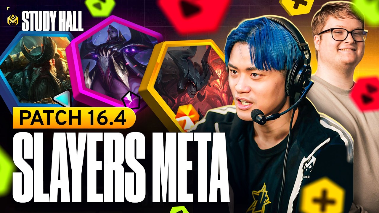 Patch 16.4 & the Slayers Meta - Set 16 TFT Study Hall Podcast