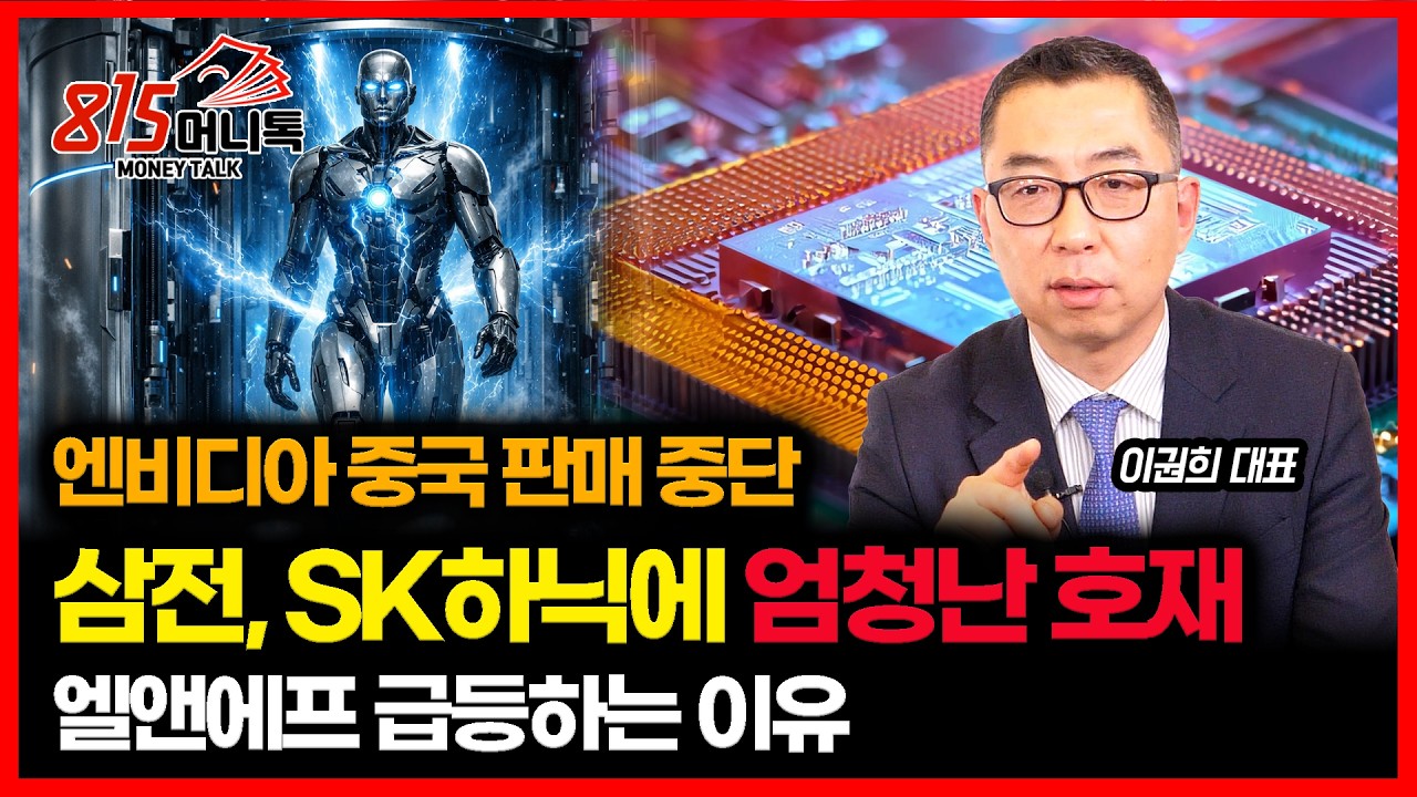 엔비디아 중국 수출 금지..  오히려 삼성전자, SK하이닉스에 큰 호재가 되는 이유 / 엘앤에프 급등, 새 모멘텀 장착했다 | 이권희 대표