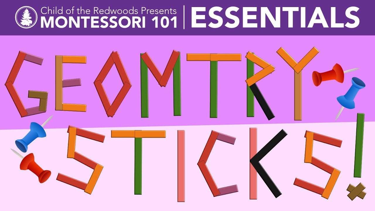 Montessori Essentials: Geometry Sticks