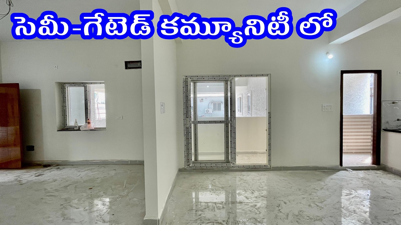 📞9948989087- Brand New Flats for sale in semigated Community Hyderabad