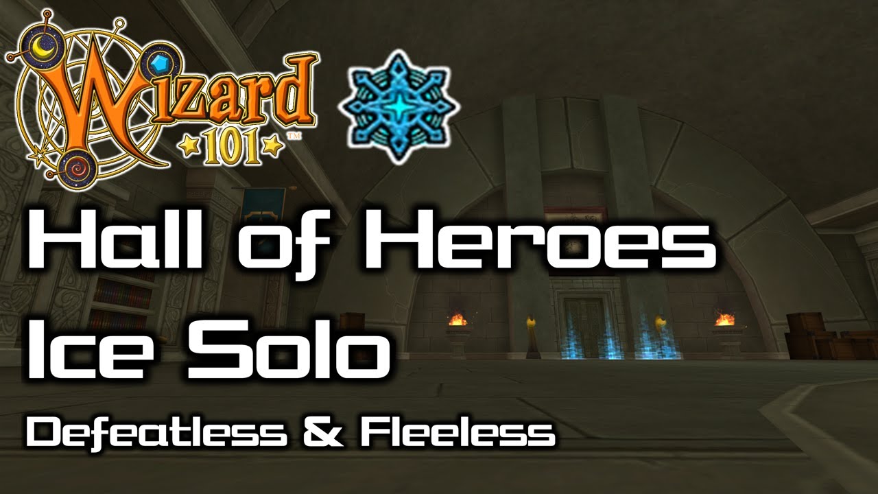 Wizard101 - Hall of Heroes Ice Solo (Pre-Spring 2023 update)