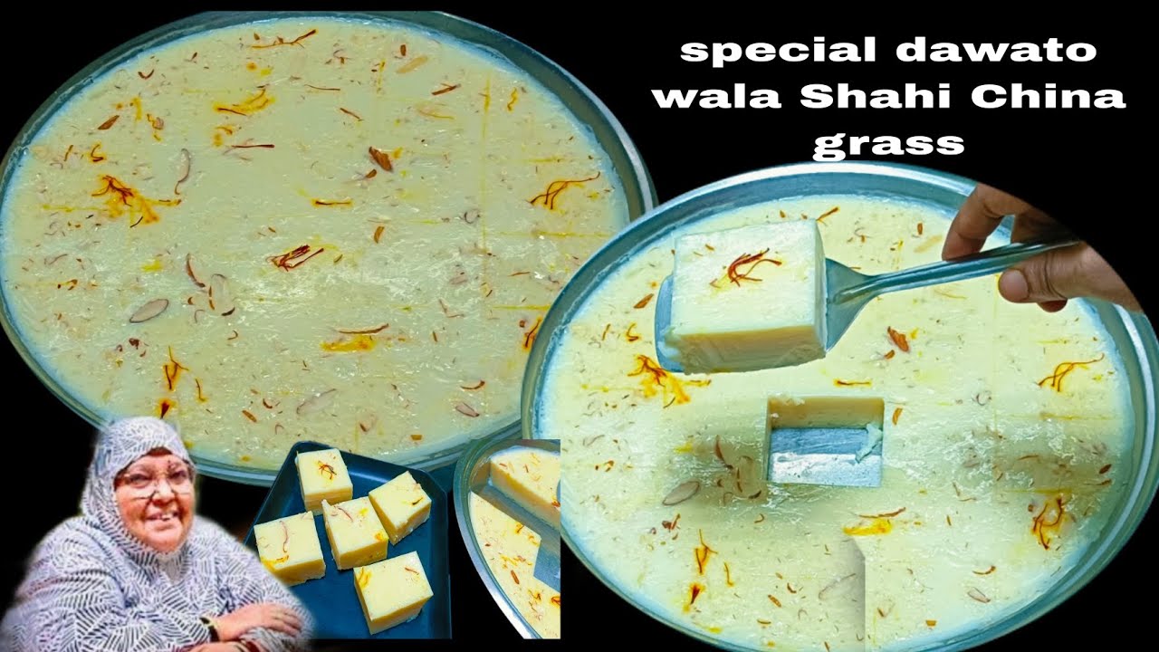 ❤️China Grass Halwa Recipe 😋I Easy dessert recipe | Dawat easy dessert recipe👍