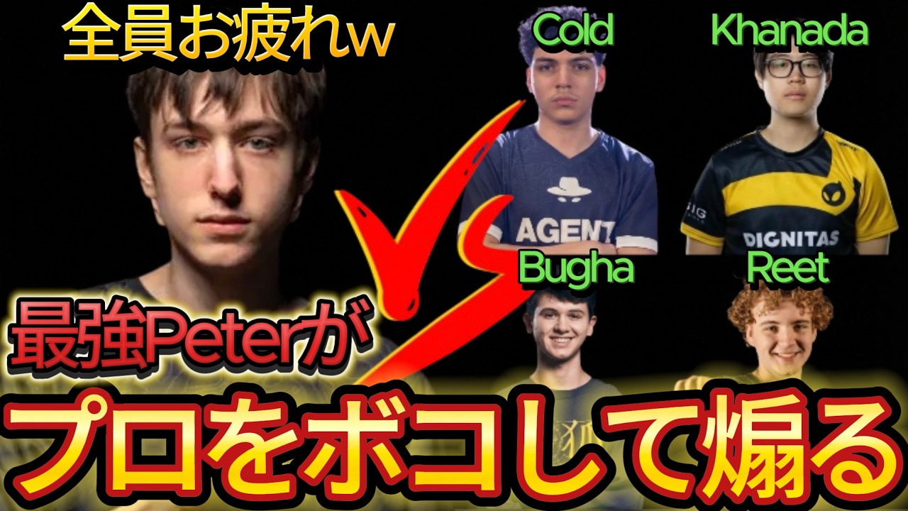 TOPプロをボコしまくるPeterbotが強すぎるww【フォートナイト/Fortnite】