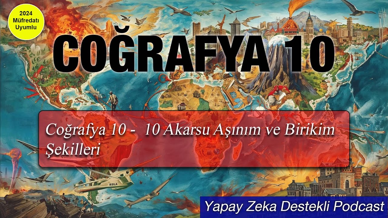 Coğrafya 10. Sınıf: 10 - Akarsu Aşınım ve Birikim Şekilleri