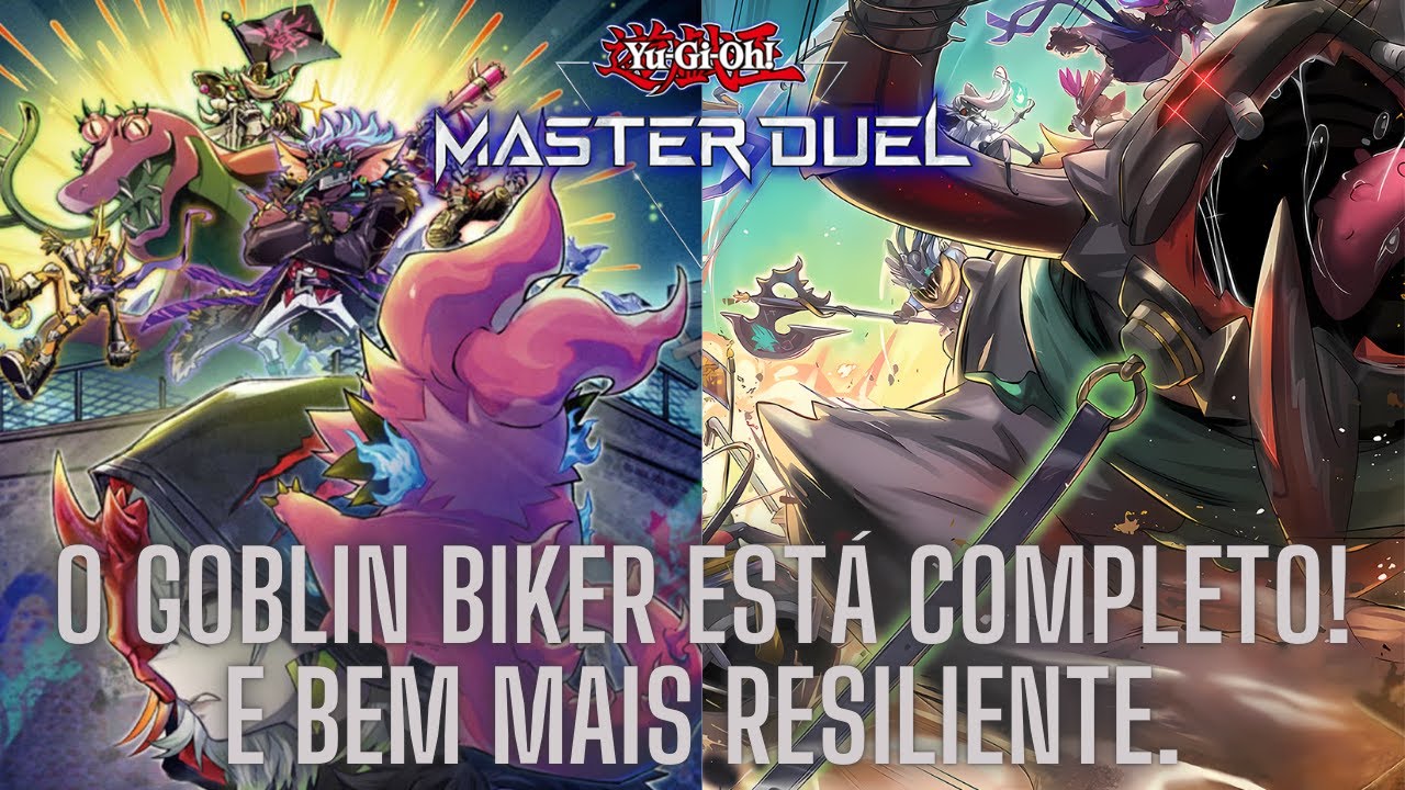 O GOBLIN BIKER pós os suportes recebeu TUDO que precisava. - Yu-Gi-Oh! Master Duel.