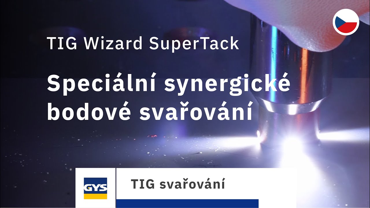 SuperTack - Speciální synergické bodové svařování
