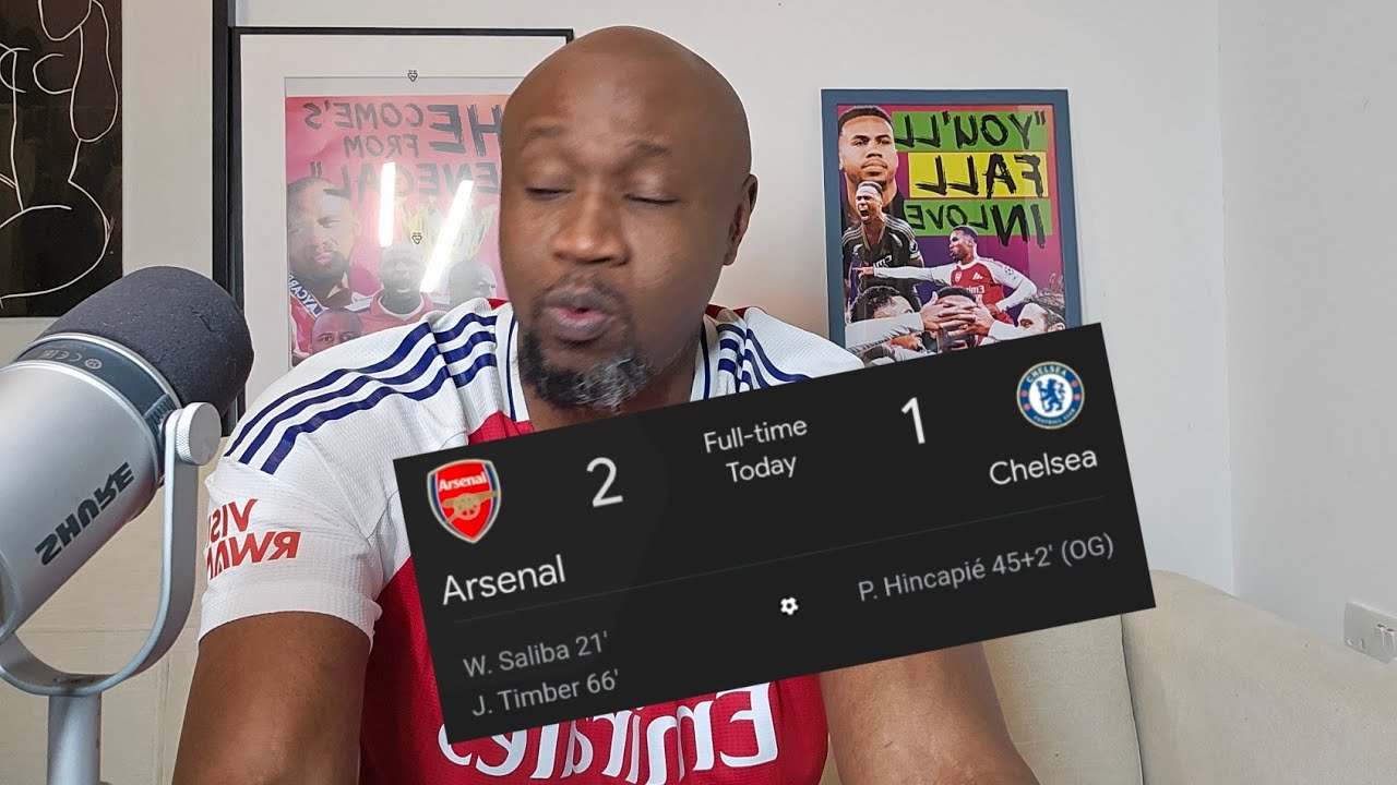 THAT WAS UGLY, REAL UGLY| MATCH REACTIONS| ARSENAL 2-1 CHELSEA #FANCAM #AFTV #stricto #strictostrict