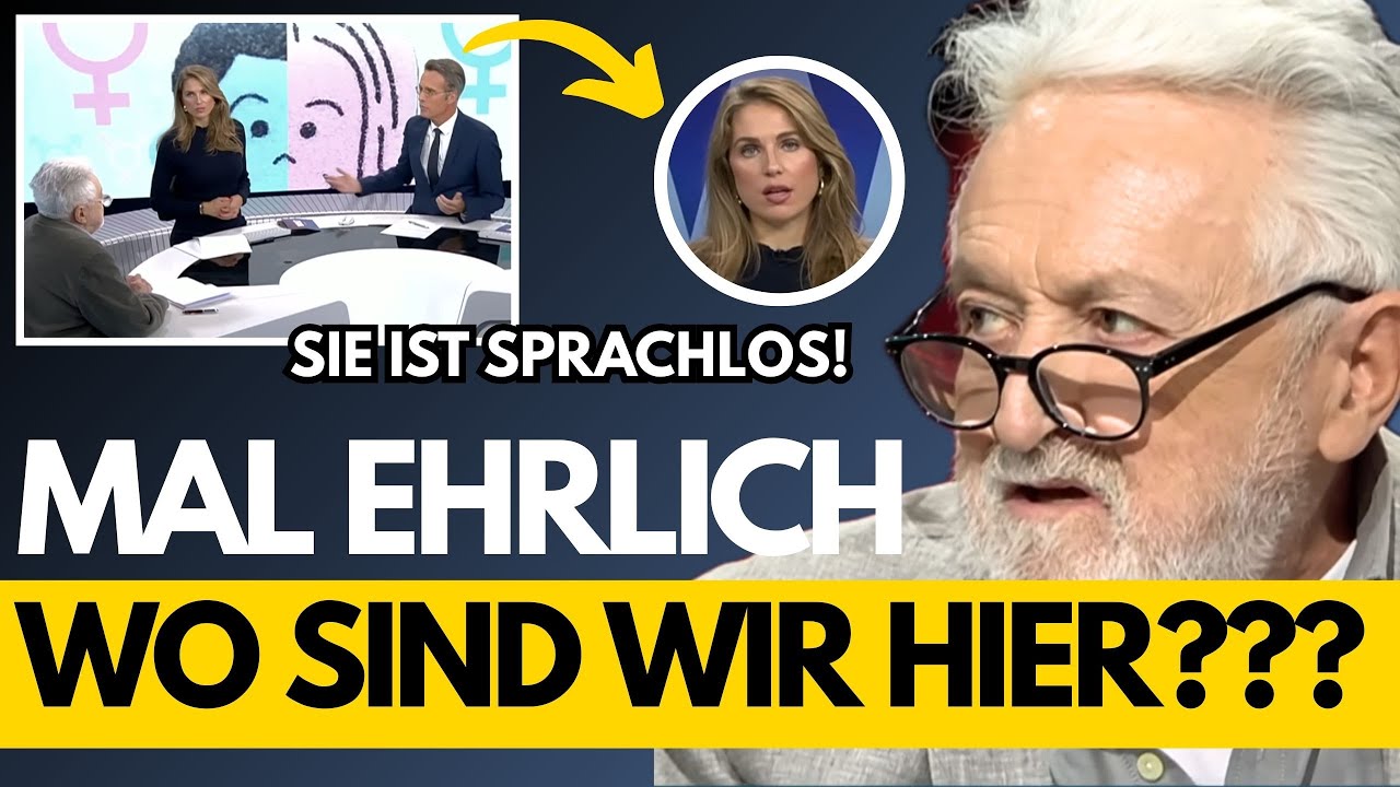 BRODER KNALLHART! 💥 Abrechnung mit dem Selbstbestimmungsgesetz macht Moderatorin sprachlos!!!