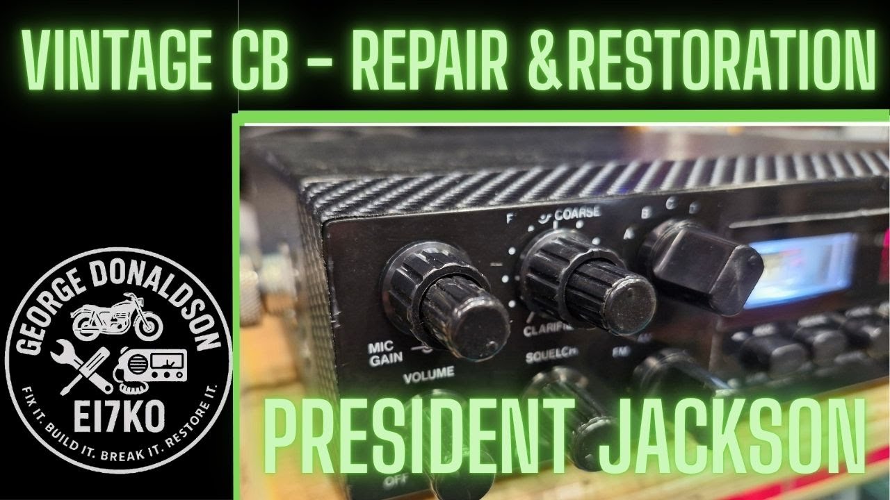 Resurrecting a Wrecked President Jackson | From Burnt Bulbs to Beauty! #CBRadio #PresidentJackson