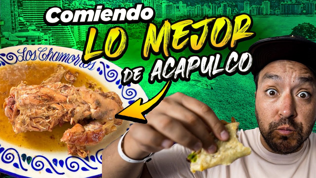 Desde Tacos de Canasta hasta el mejor Restaurante, Los LUGARES MÁS RICOS de Acapulco, Guerrero