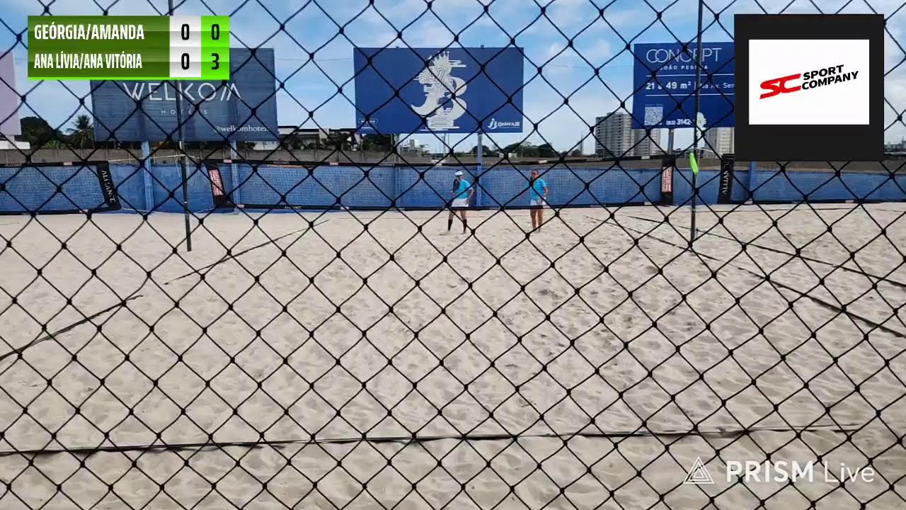 Transmissão ao vivo de BT Prime TV Beach Tennis