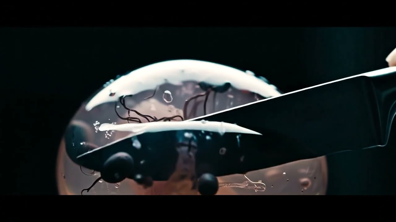 Disgusting&hellip; But Deeply Satisfying | ASMR Knife Cutting Alien Blob 🔪👂