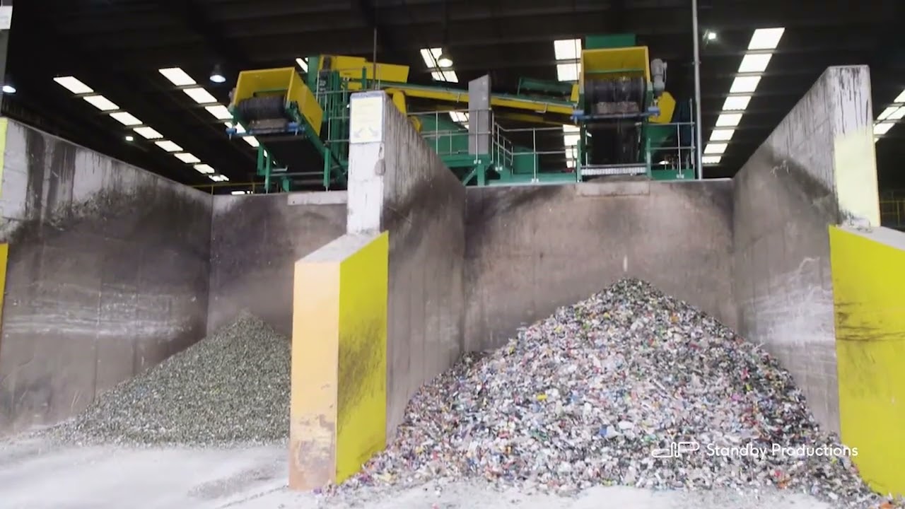 Behind The Scenes: Materials Recovery Facility - Processing Greater Manchester's Mixed Recycling
