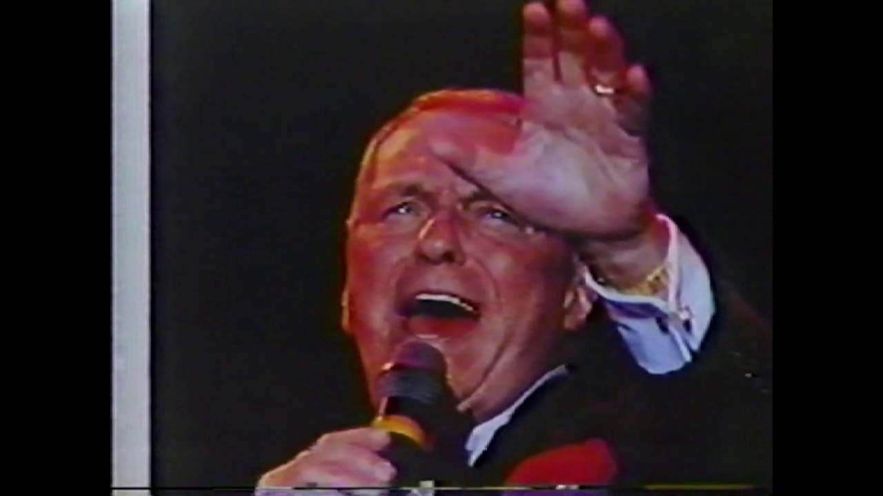 Frank Sinatra at 75 in 1990
