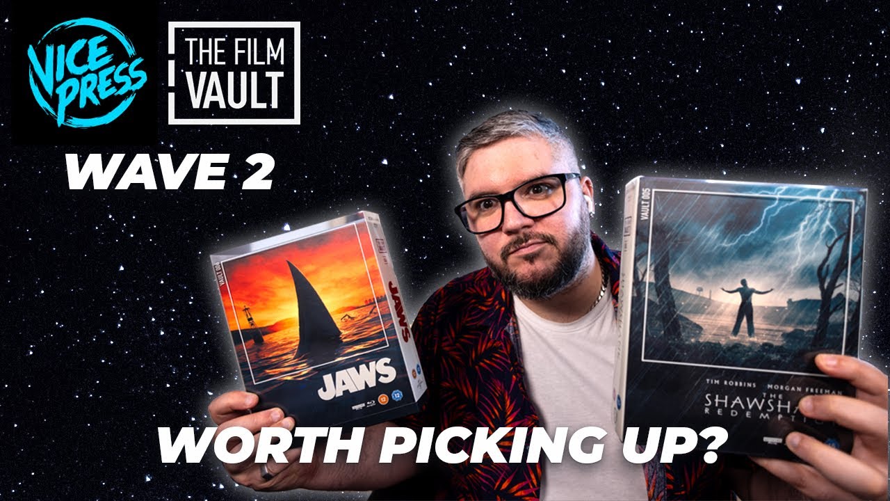 Film Vault WAVE 2 The best physcial media of 2023? [Jaws and Shawshank Redemption]