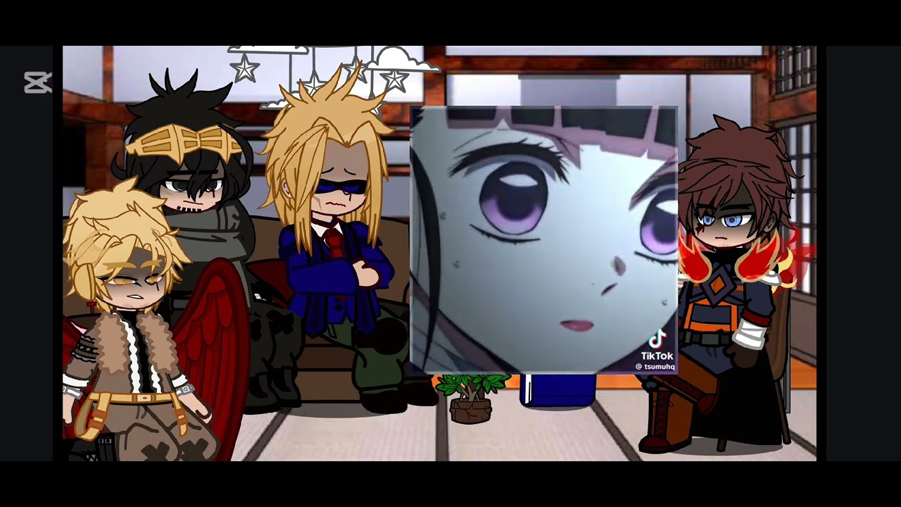 Mha pro heroes react to kanao as UA new student 