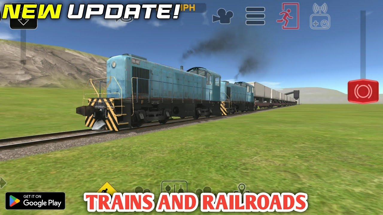 Trains and railroads - New Game By 3dintegers (makers of Train and rail yard Simulator) New Update!