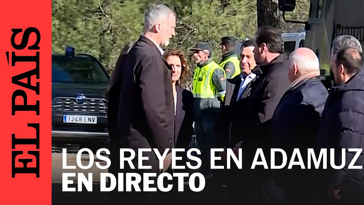 DIRECTO | Los REYES visitan ADAMUZ después del CHOQUE de TRENES