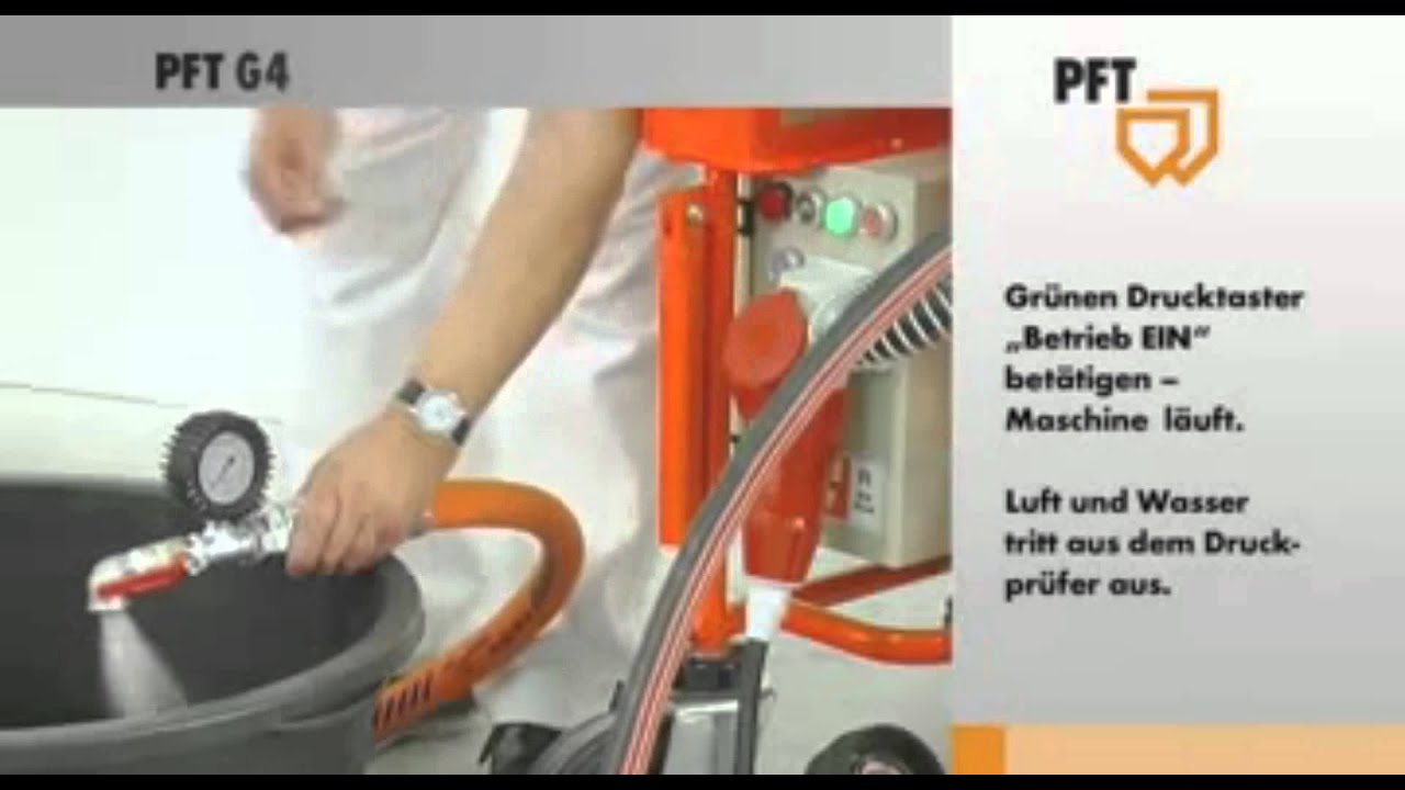 Verputzmaschine PFT G4