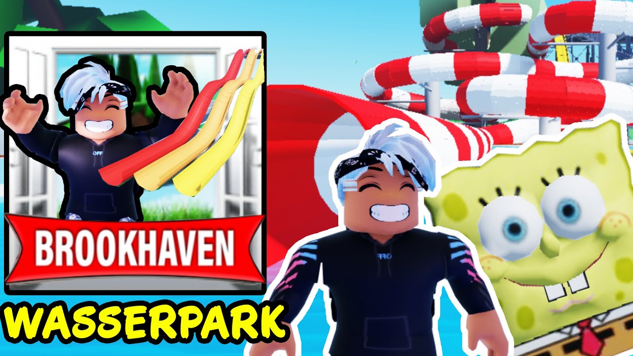Ich habe EINEN WASSERPARK IN BROOKHAVEN GEBAUT [Roblox Brookhaven 🏡RP Deutsch]