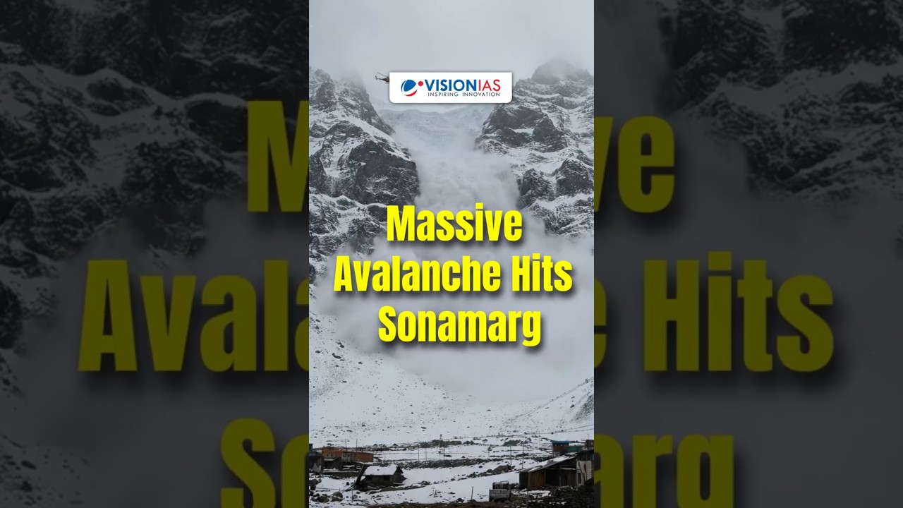 Massive Avalanche Hits Sonamarg, No Casualties Reported