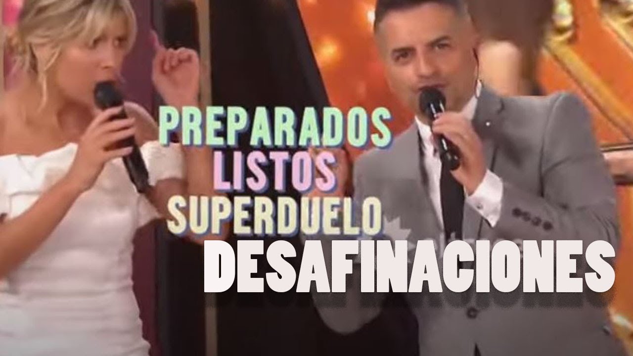 Las desafinaciones del #S&uacute;perDuelo de #Cantando2020 -PROHIBIDO PARA T&Iacute;MPANOS SENSIBLES