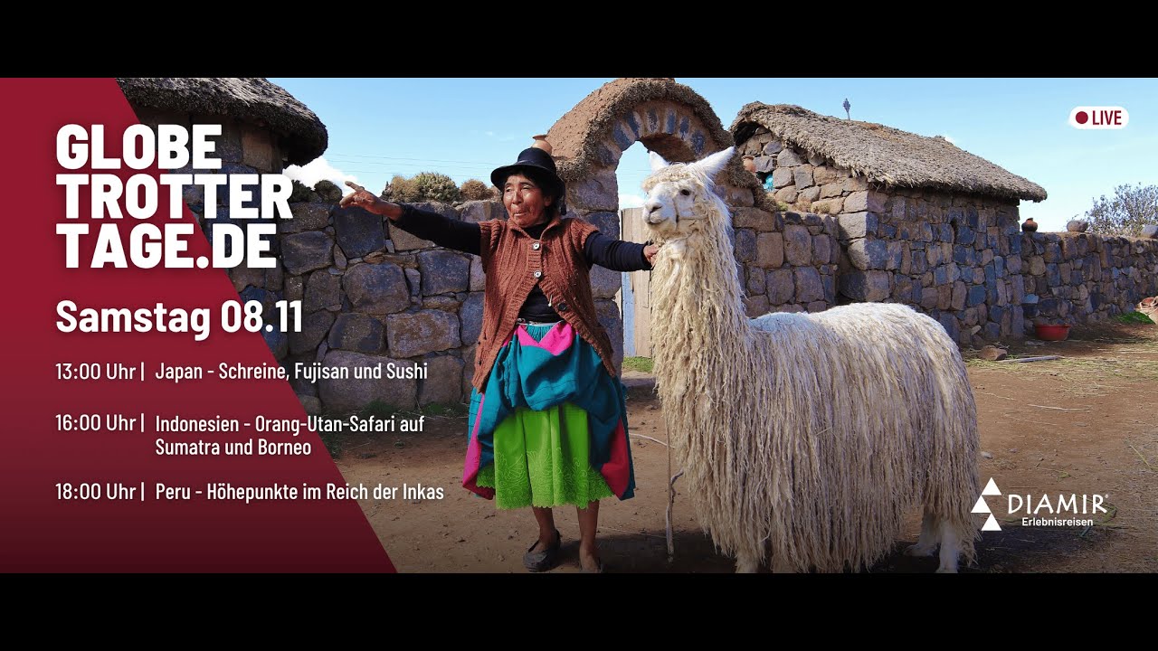 DIAMIR Globetrottertage 2025 | Samstag 08.11