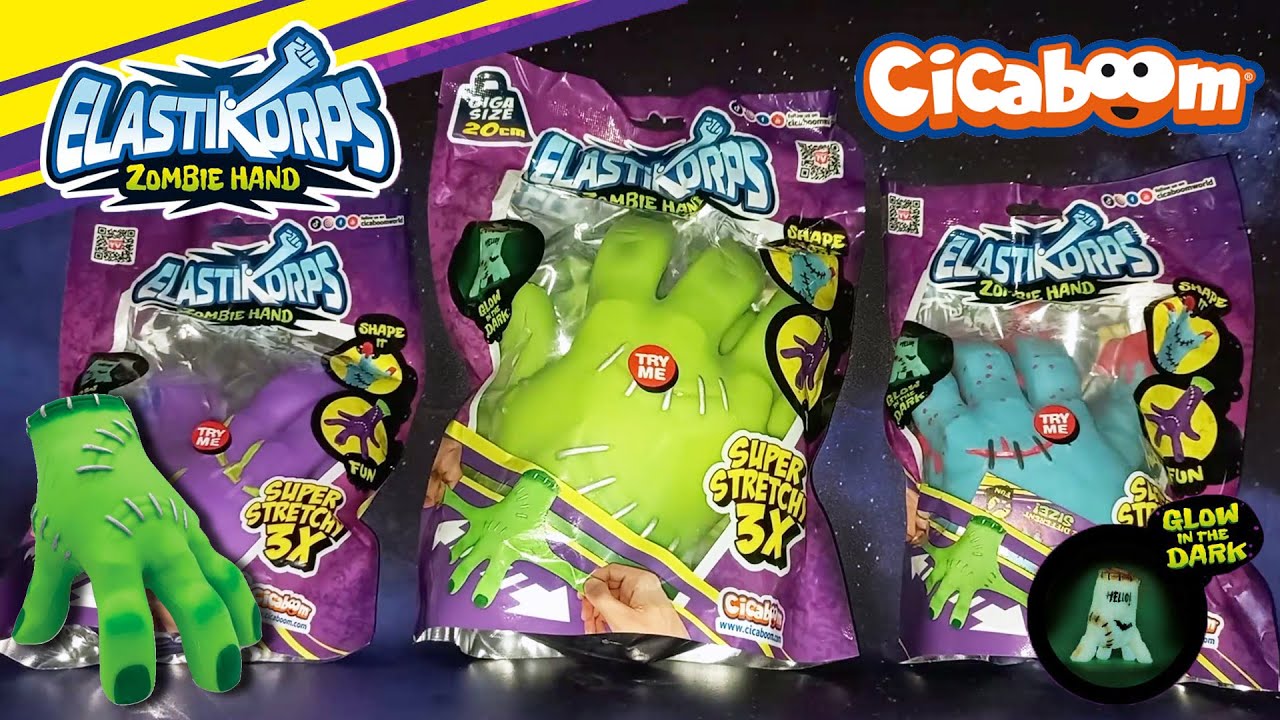 ELASTIKORPS Zombie Hand -  La collezione di MANI mostruose di Cicaboom ( + uno sconto per voi! )