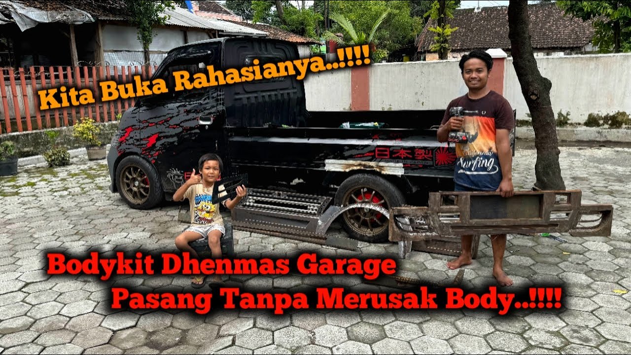Bodykit Granmax Dhenmas Garage.. Review dan Cara Pasang...
