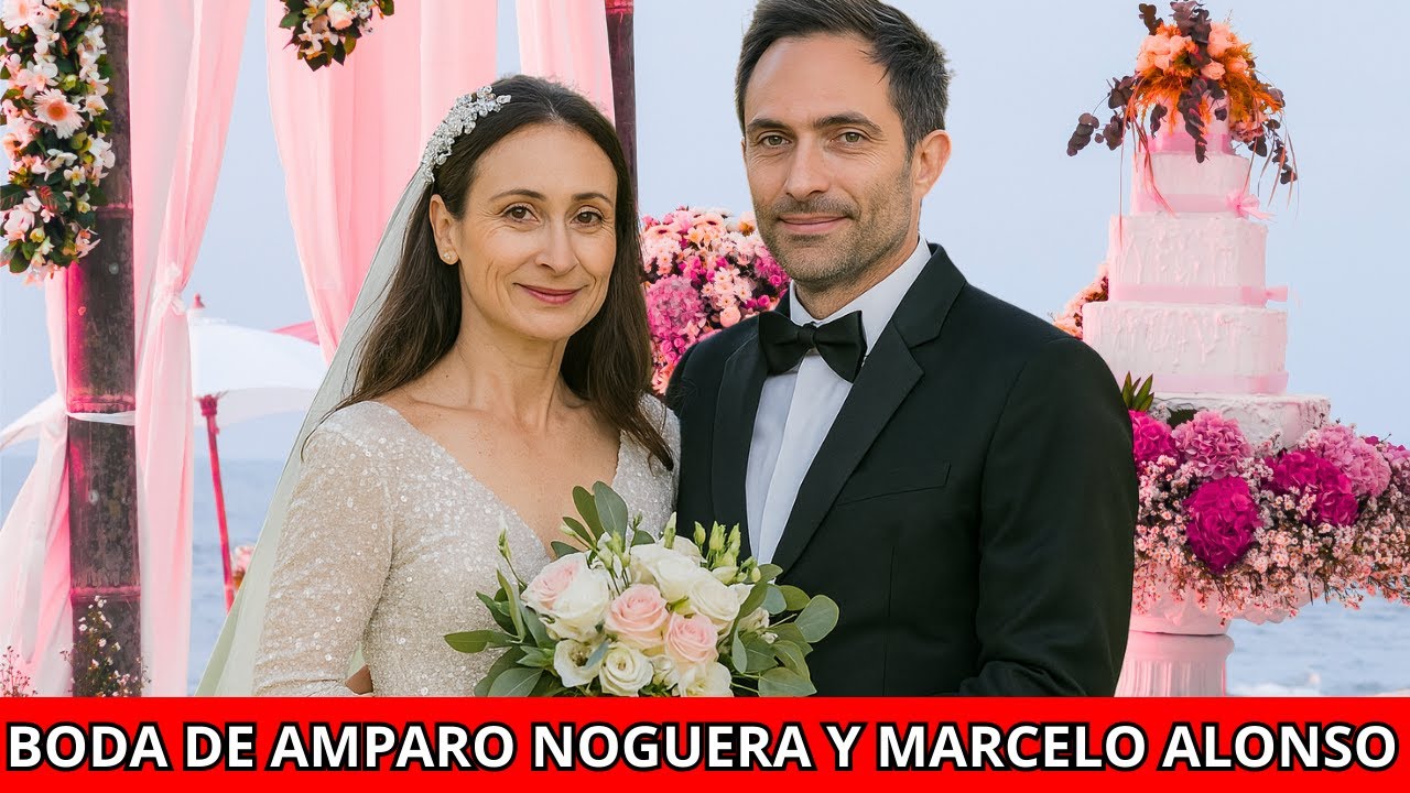 A sus 56 años: Marcelo Alonso por fin hace pública su boda con Amparo Noguera y desvela una sorpresa