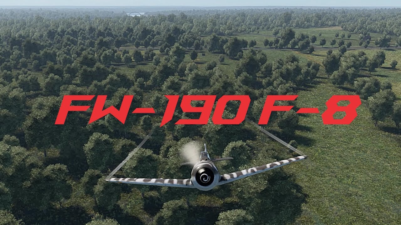 War Thunder FW-190 F-8....and why you need it in your life! (8 Kills)
