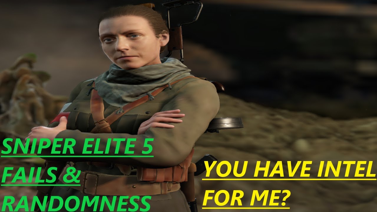 Sniper Elite 5 - Fails and Randomness [W/ SuperAfroGames]