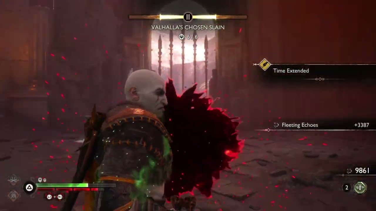 Young Kratos Destroys All of Valhalla
